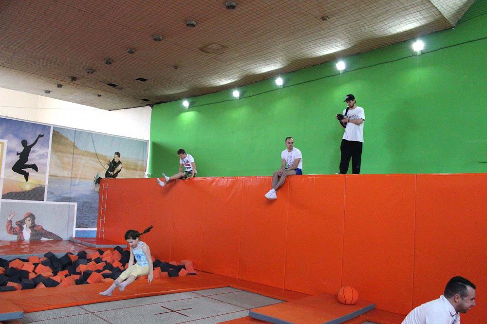 Батутный центр "World Jump", г. Москва