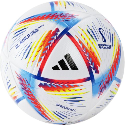 Мяч футбольный ADIDAS WC22 Rihla League №5 репл.оф.мяча ЧМ`22 "ADIDAS WC22 Rihla PRO FIFA Quality (FIFA Inspected) ТПУ
