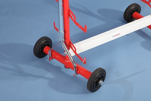 Подставка для соревновательных стартовых колодок на колёсах стальная POLANIK BR15-10-W#2
