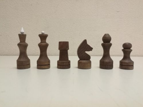 Шахматы обиходные парафинированные 29 см#4