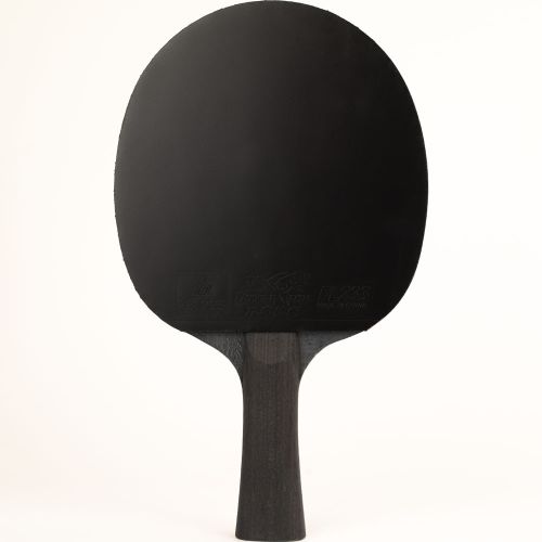 Ракетка для настольного тенниса DOUBLE FISH Black Carbon King Racket 5***** (коническая ручка) ITTF Approved#3 Ракетка для настольного тенниса DOUBLE FISH Black Carbon King Racket 5***** (коническая ручка) ITTF Approved#3