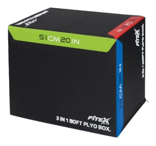 Универсальная тумба для запрыгивания мягкая FITEX PRO FTX-6510 51-61-75 см