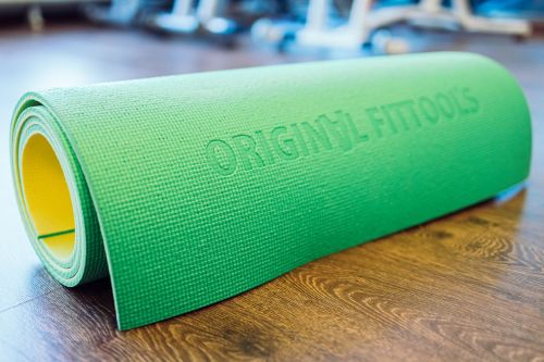 Коврик для фитнеса Original FitTools FT-YGM06S BANANALIME#8 Коврик для фитнеса Original FitTools FT-YGM06S BANANALIME#8