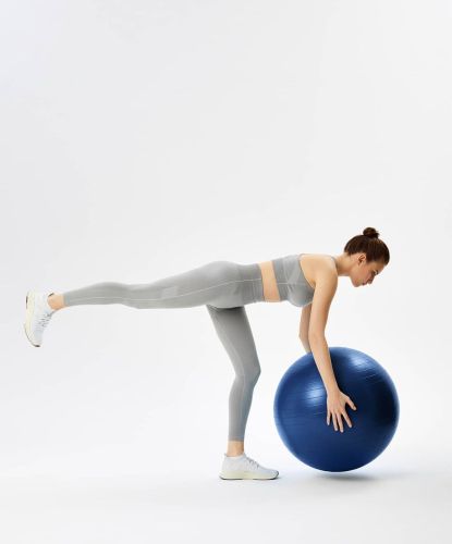 Фитбол STARFIT GB-108 75 см (темно-синий)#5