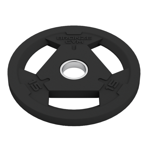 Диск олимпийский обрезиненный BRONZE GYM BGPLR#2