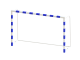 Ворота для мини-футбола/гандбола 3х2м стальные, разборные 60х60мм (двухцветная окраска) СТ-2#5 Ворота для мини-футбола/гандбола 3х2м стальные, разборные 60х60мм (двухцветная окраска) СТ-2#5