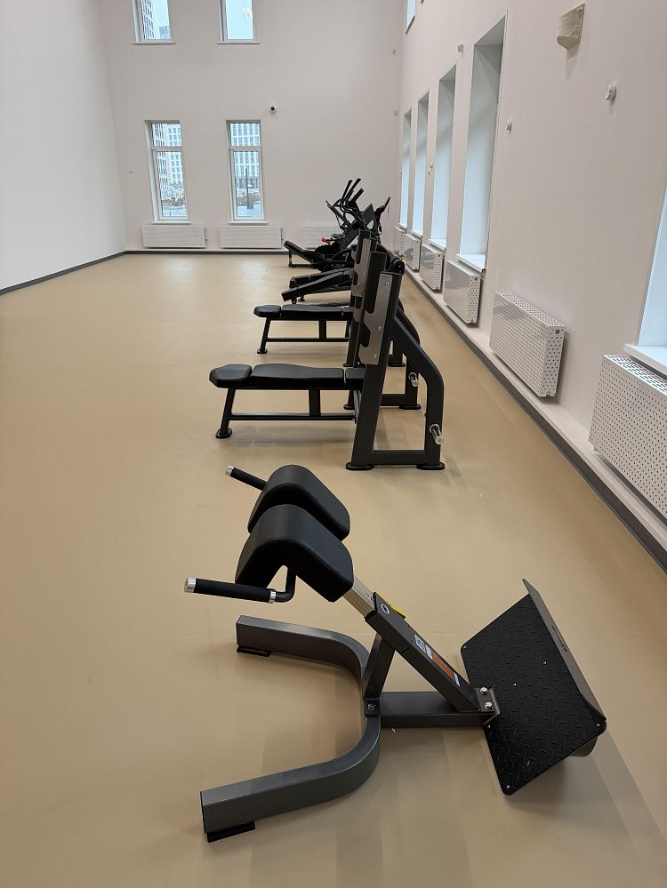 Образовательный комплекс «Уфа-450», школа на 1225 мест (тренажерный зал)