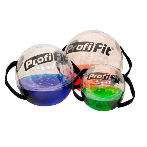 Мяч для функционального тренинга Water Ball 30 см PROFI-FIT#3