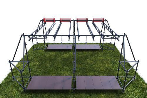 Комплекс полосы препятствий Квадратное колесо#2