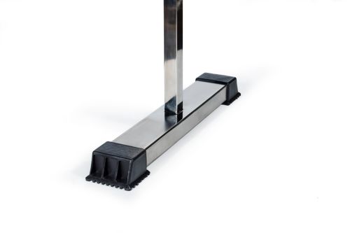 Кронштейн для хореографического (балетного) станка переносной напольный двухрядный (нержавеющая сталь)#3 Кронштейн для хореографического (балетного) станка переносной напольный двухрядный (нержавеющая сталь)#3