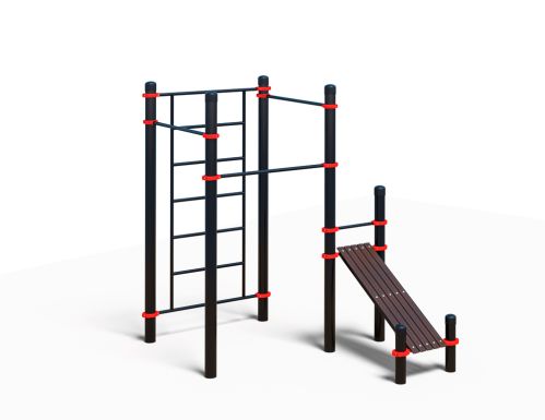 Уличный спортивный комплекс Воркаут ТС-48
