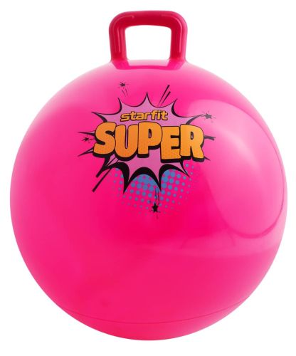 Фитбол детский с ручкой STARFIT GB-406 45 см (розовый)