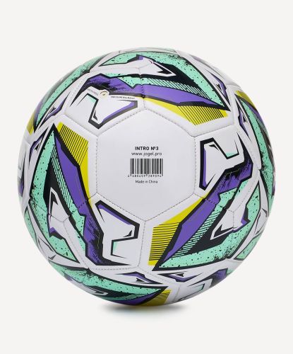 Мяч футбольный Jogel Intro №3 (BC24) белый#4